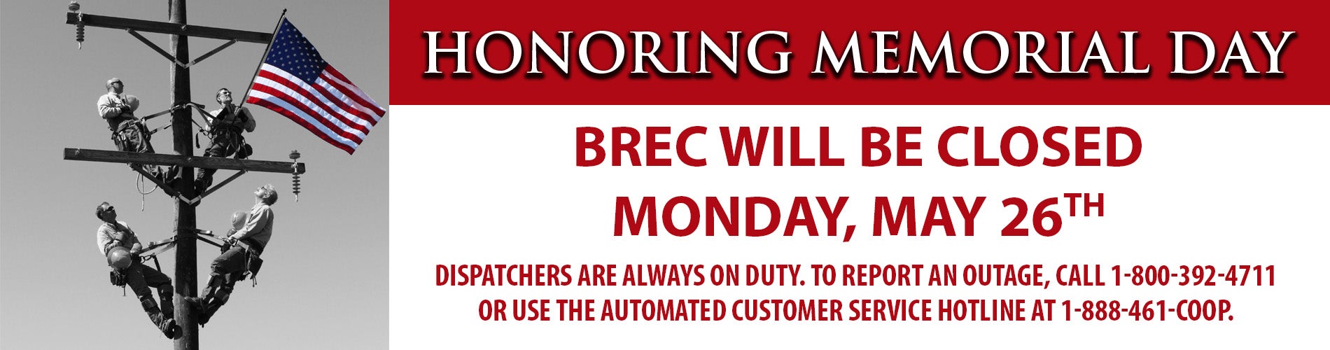 Closed May 26